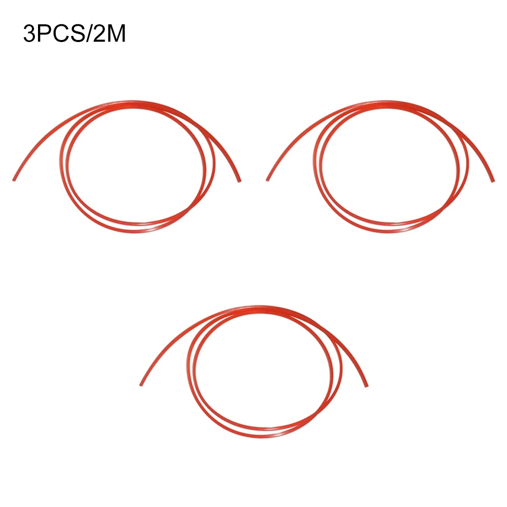 

2 4mm Diameter Lawnmower Head Cord 2 Meter Length Compatible with For most Curved and Straight Lawn Mower Heads