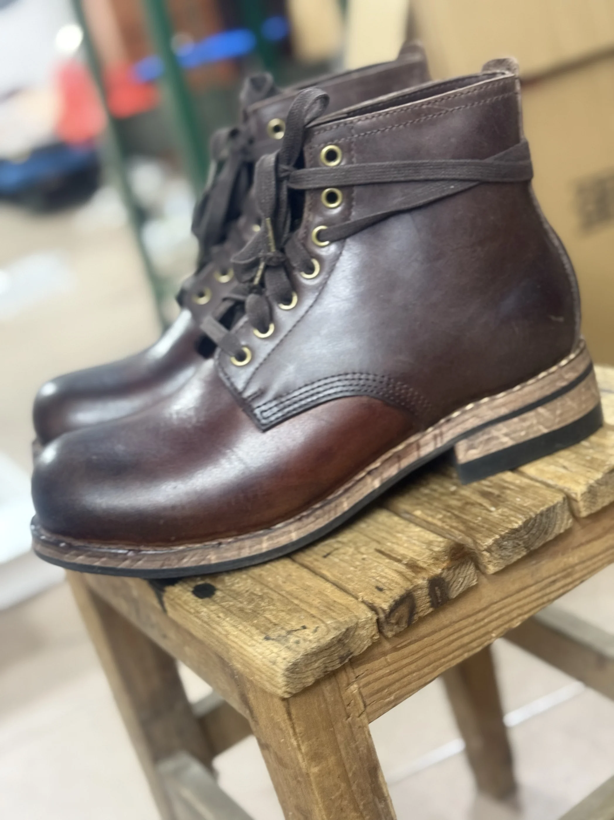 

2025 Visvim Handmade Goodyear Tooling Shoes