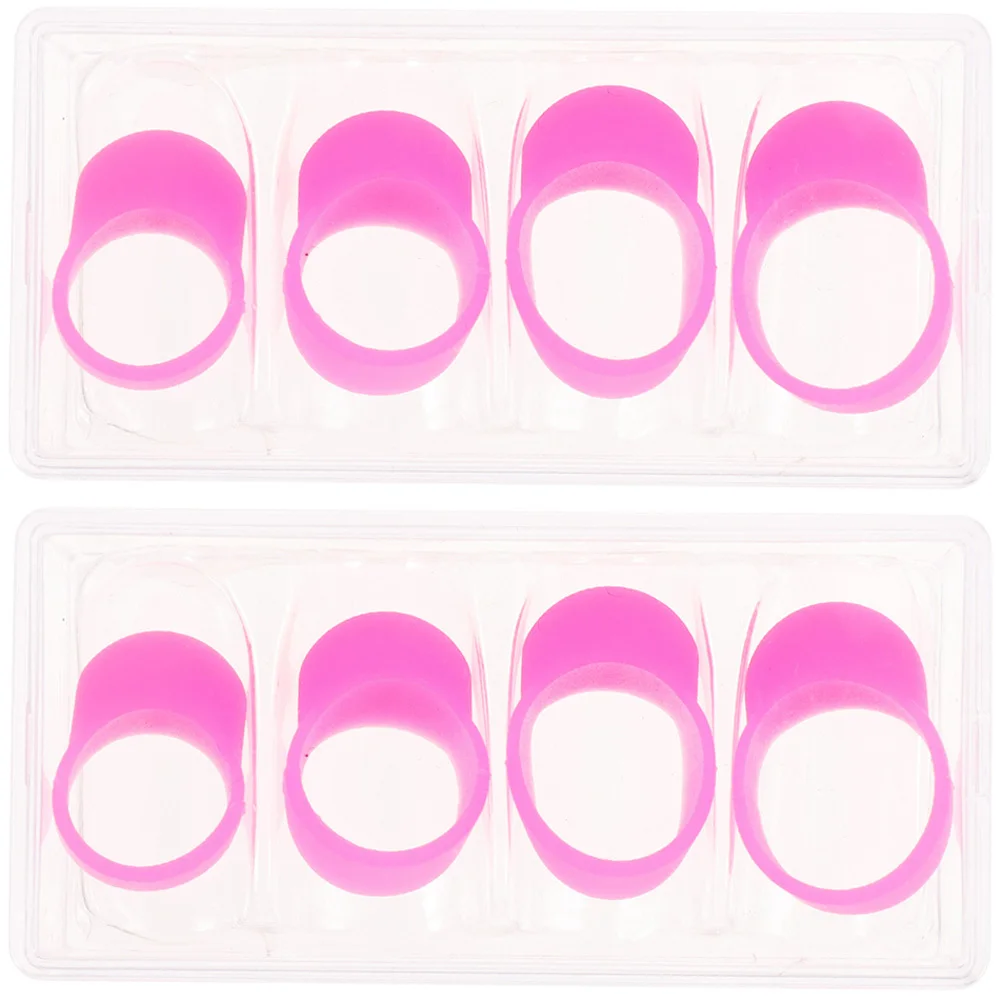 

8 pcs Drum Finger Covers For Steel Tongue Drum Silicone Finger Sleeves Percussion Instrument Accessories Comfortable Durable