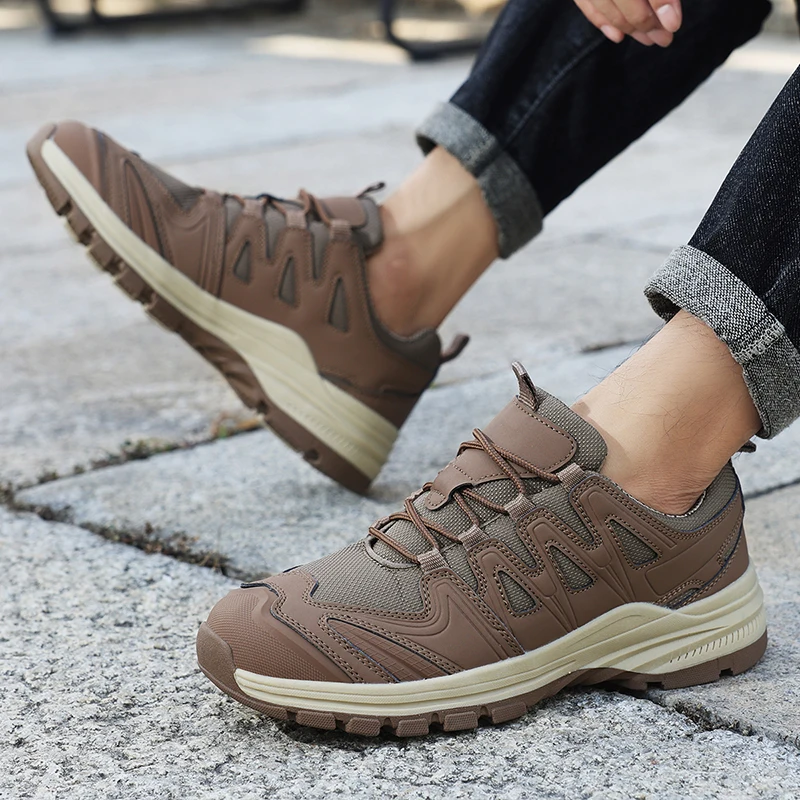 

Осень-зима 2022, уличная походная и альпинистская обувь, мужские удобные и повседневные кроссовки, модные размеры 39-48