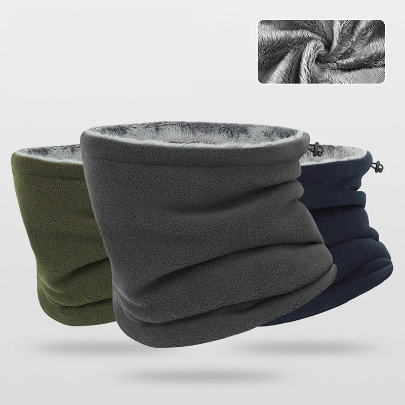 شتاء دافئ الرقبة أدفأ الرجال النساء ركوب الدراجات في الهواء الطلق المشي لمسافات طويلة التزلج الصوف قناع قابل للتعديل الرباط أفخم لينة للجنسين الرقبة الجراب