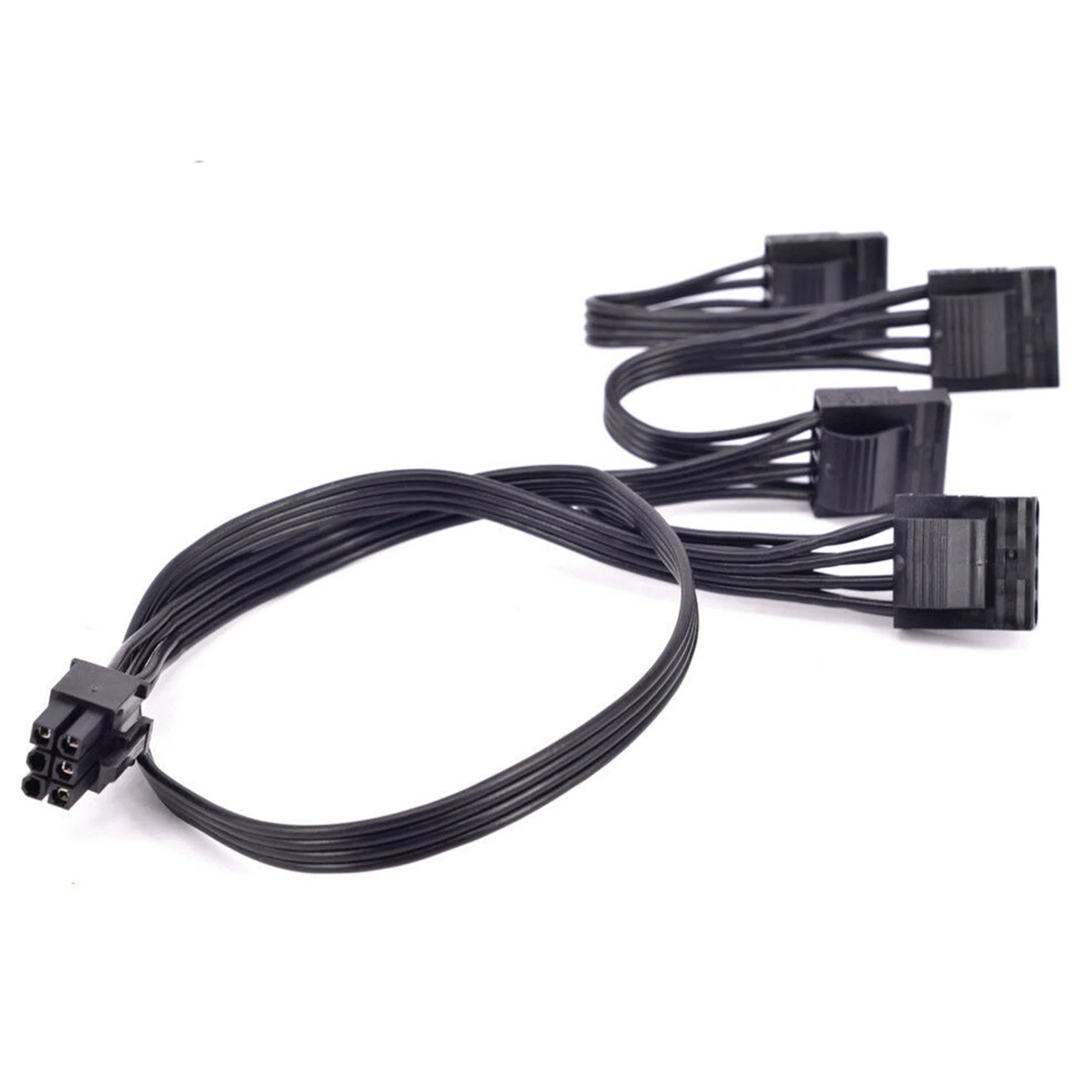 

AT02-2X IDE 4Pin Modular Power Supply Cable For Corsair RM1000X RM550X 650X 750X 850X 6Pin To 4 IDE Cable