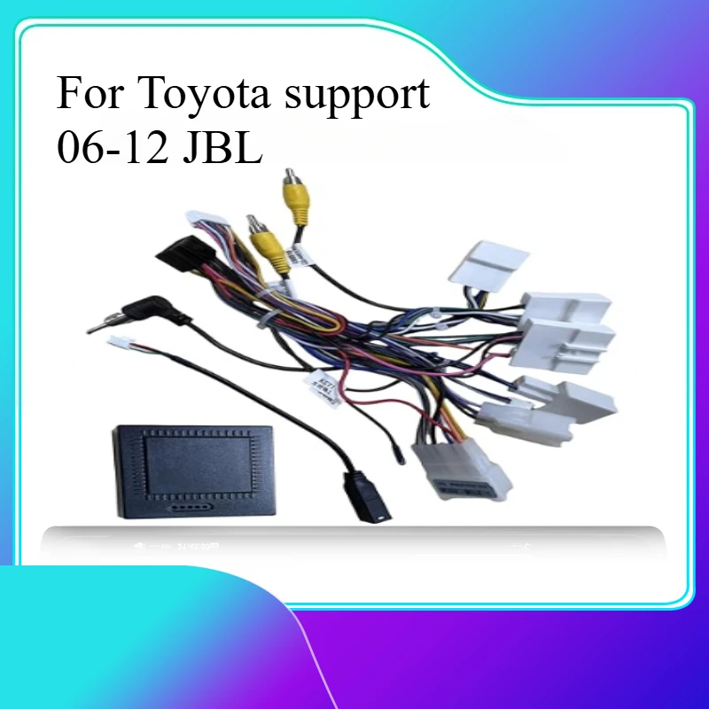 The CAN BUS Box and Cable for Toyota RAV4 2006-2012 with Hybrid, SE and Model with for JBL Sound System