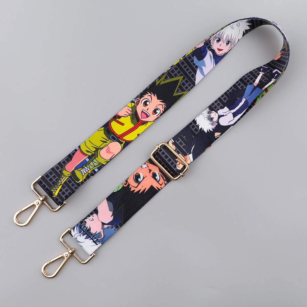 Cool Anime Killua Zoldyck, correa ajustable para bolso cruzado, correa para bolso, correas, correa de nailon, accesorios para bolso de hombro para mujer