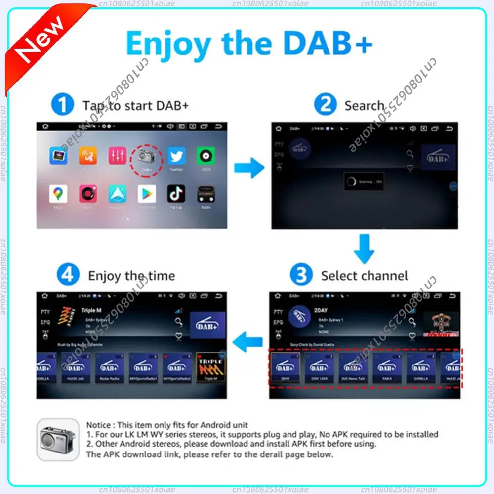 Car Dab+ Digital Ra…