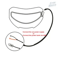 Película calefactora eléctrica para motocicleta, visera antiniebla para calefacción de casco, lentes ultra transparentes, película de parche