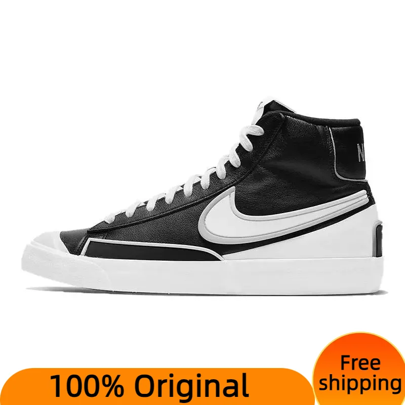 

Nike Blazer Mid 77 Infinite черные белые кроссовки