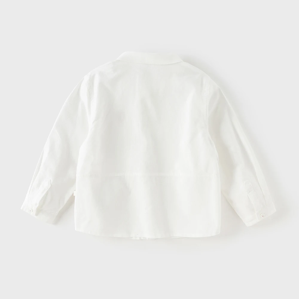 Dave Bella Children Pure Cotton Shirt Boys Clothes Autumn Spring Kids Elegant Formal Blouse Outdoor Tops College Style DB1260911