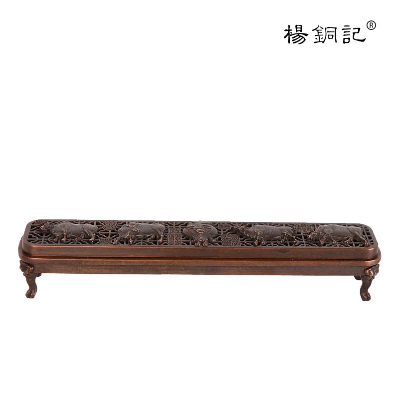 Alloy Ornament, Craft , Stick , Coil , Home Incense Burner, Horizontal