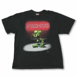 Camiseta negra Vtg Primus Mosquito 1991 para hombre, Reimpresión de S-2Xl con logotipo