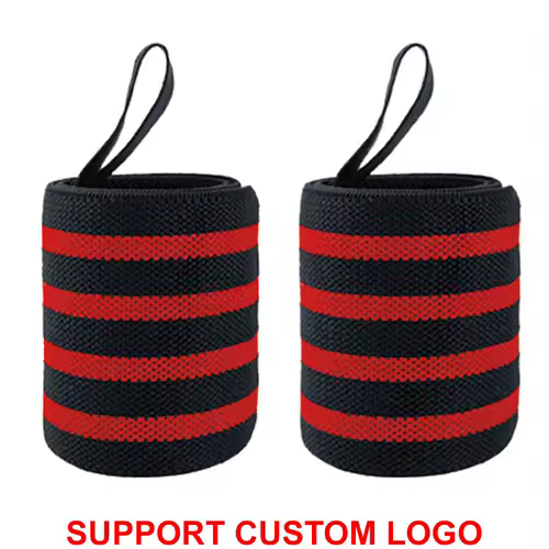 1 Pair Wristband Wrist Support Brace Straps Extra Strength Weight Lifting Wrist Wraps Bandage Fitness Gym Training Custom Logo - Image 10