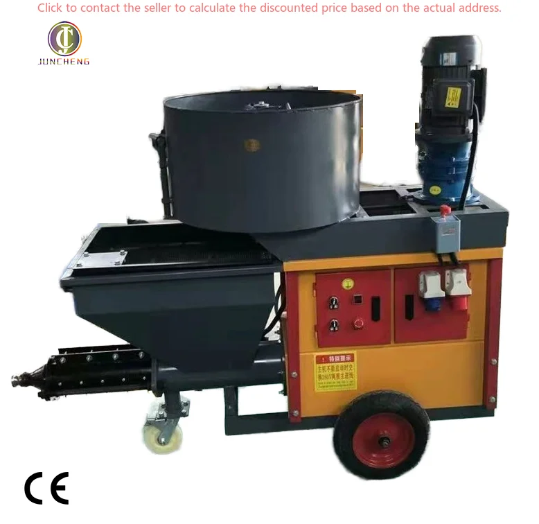 Concrete Mortar Injection Machine Automatic Mortar Gypsum Wall Plaster Machine Mortar Spray Machines