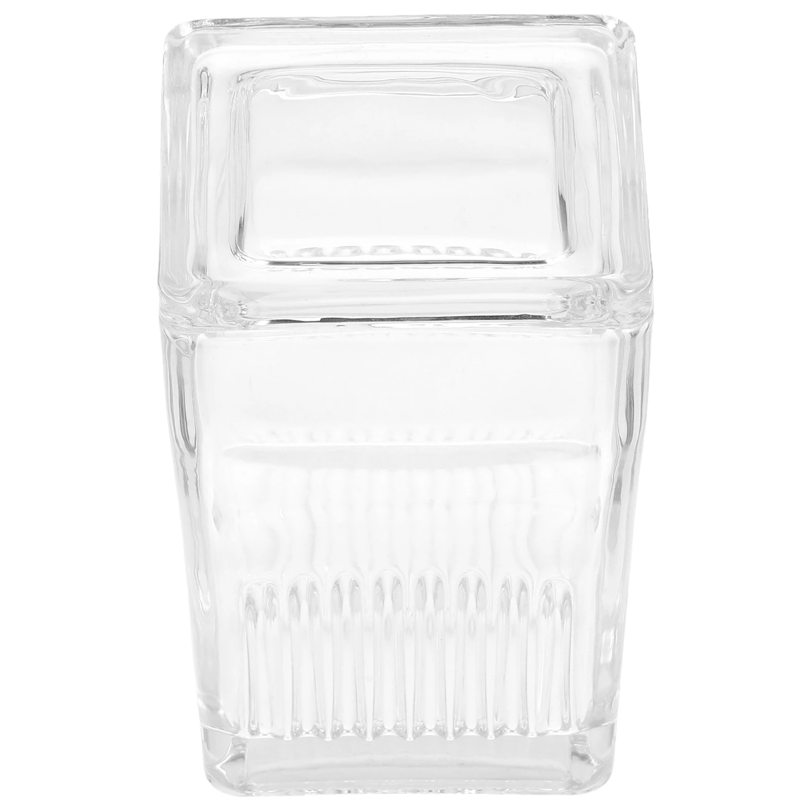 

Glass Slide Staining Jar Travel Microscope Laboratory Glassware Apothecary Bottles with Lids