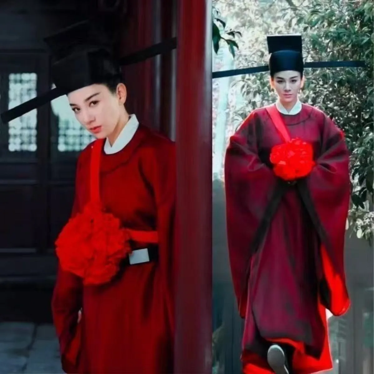 Unisex Tang Song Hanfu Yuanlingpao Ancient Wedding Cosplay Costume Groomsmen Swordsman Robe Oriental Traditional Outfit