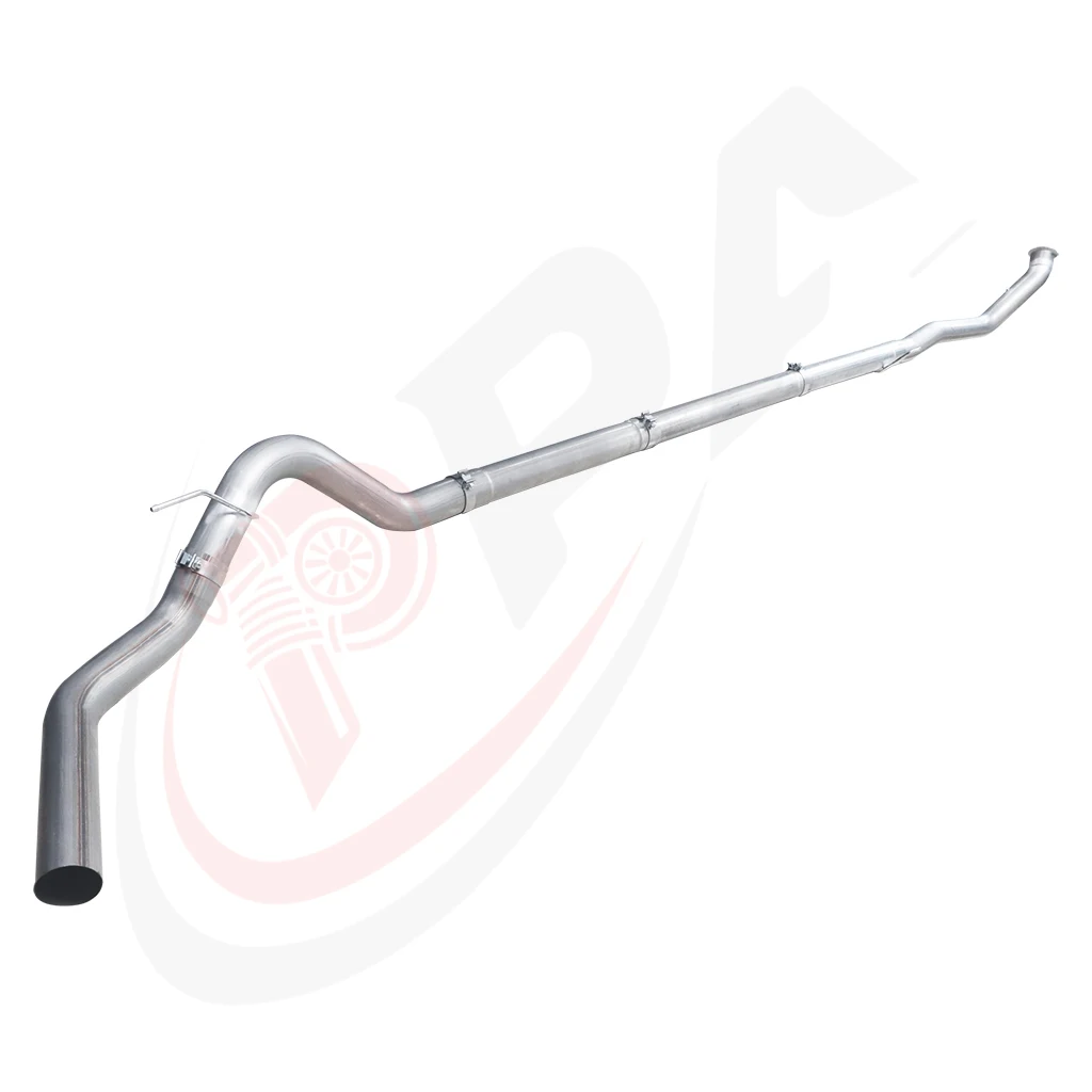 

4 Inches Stainless Steel Full Exhaust Pipe Kit for 2010-2012 Dodge Ram 6.7L Cummins Dil