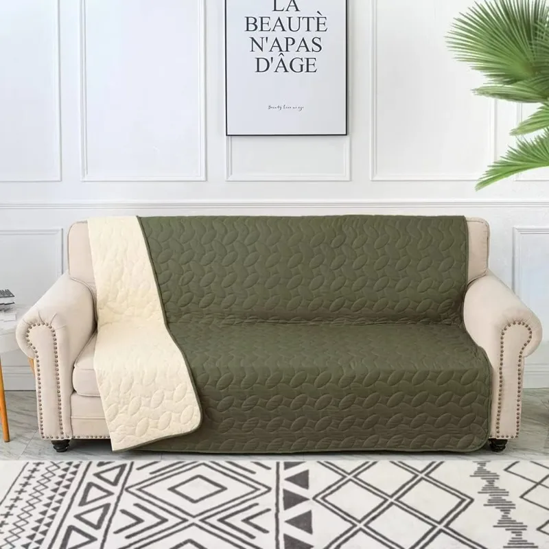 Waterproof Reversible Pet Bed Cover Dog Bed Blanket for Sofa and Furniture Waterproof New Pattern Design