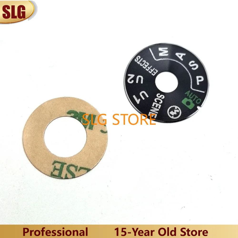 Neue Top Abdeckung Funktion Modell Wahltaste Label für Nikon D7100 D7200 D7500 D750 mit freiem kleber Digitalkamera Reparatur teil