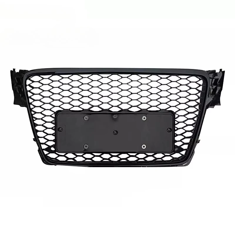 

Car RS4 Style Front Bumper Grille Black Honeycomb Mesh Grill for Audis A4 S4 B8 2008 2009 2010 2011 2012