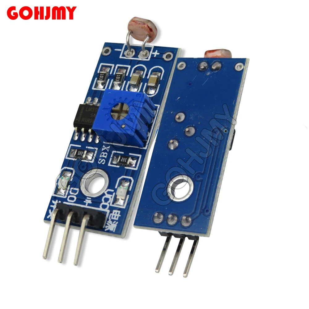 1PCS  1PCS 3pin 4pin  LM393  for arduino DIY Kit Optical Sensitive Resistance Light Detection Photosensitive Sensor Module