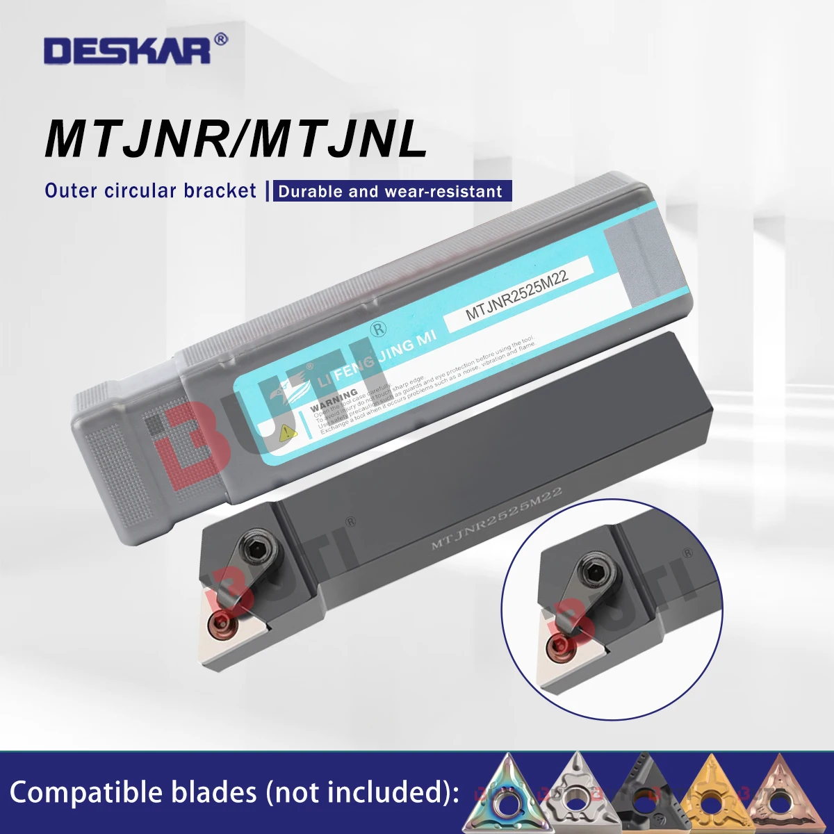 

Токарный станок с ЧПУ MTJNR/L1616H16 MTJNR/L2020K16 MTJNR/L2525M16 DESKAR 100% оригинальный держатель инструмента с ЧПУ, подходит для токарного инструмента с лезвием TNMG