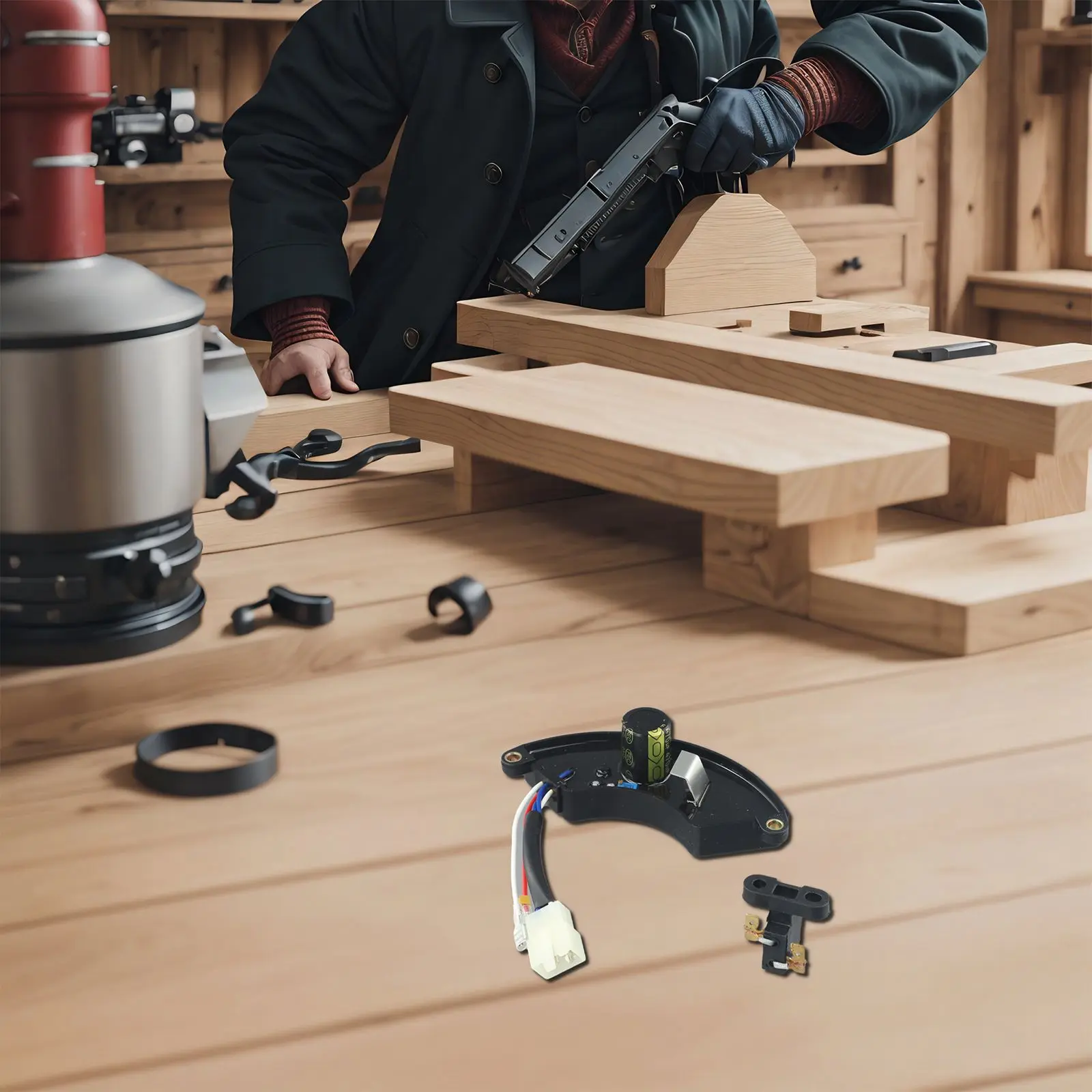 

Automatic Voltage Regulator for Half Moon Type Generators 3Kw 10Kw Works with For Predator Chicago Electric Models