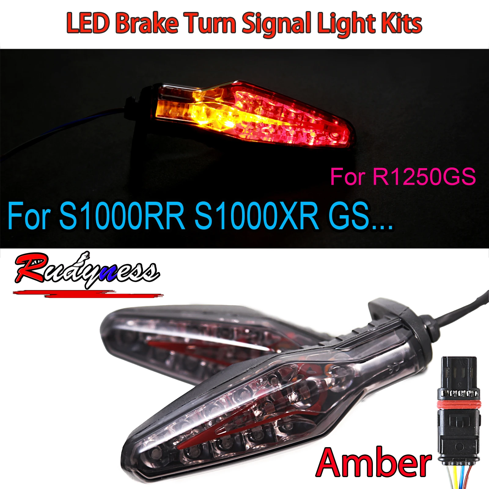 LED Turn Signal Brake Light For BMW R1250GS ADV S1000RR S1000XR S1000R M1000RR S 1000 RR XR R1300GS 2020-2024 CE Indicator
