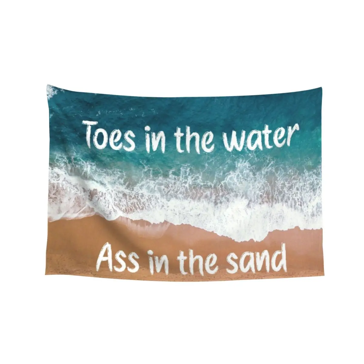 

Toes in the Water Zac Brown Band Quote Poster Tapestry Home Decoration Wall Hanging Wall Tapestry
