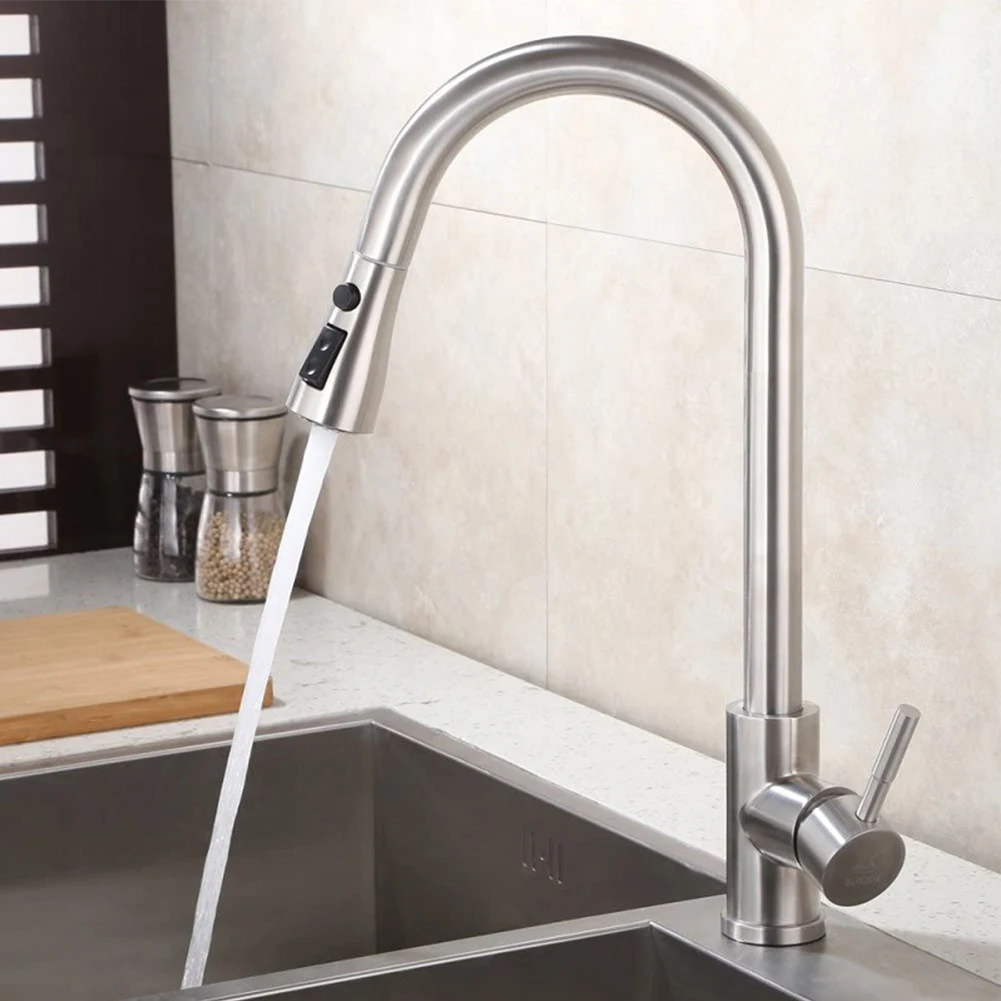 

Головка распылителя, выдвижная распылительная головка, кухонный смеситель для выдвижного крана, кухонный смеситель, мужской G 1/2, многофункциональная замена