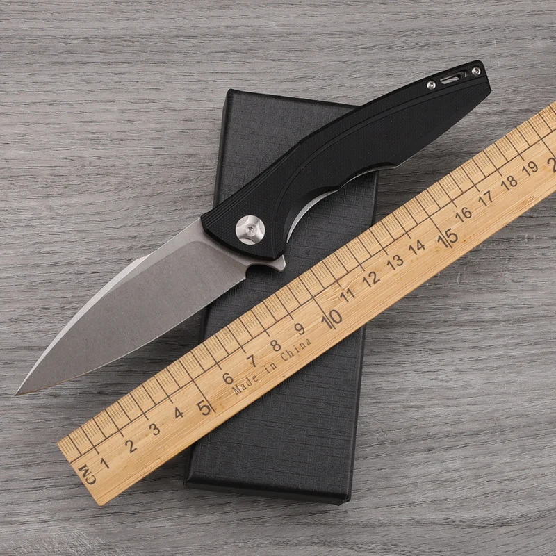 

G10 Handle Folding Knife Outdoor Camping Climbing Fishing Survival Self-defense Portable High Hardness Sharp Tools