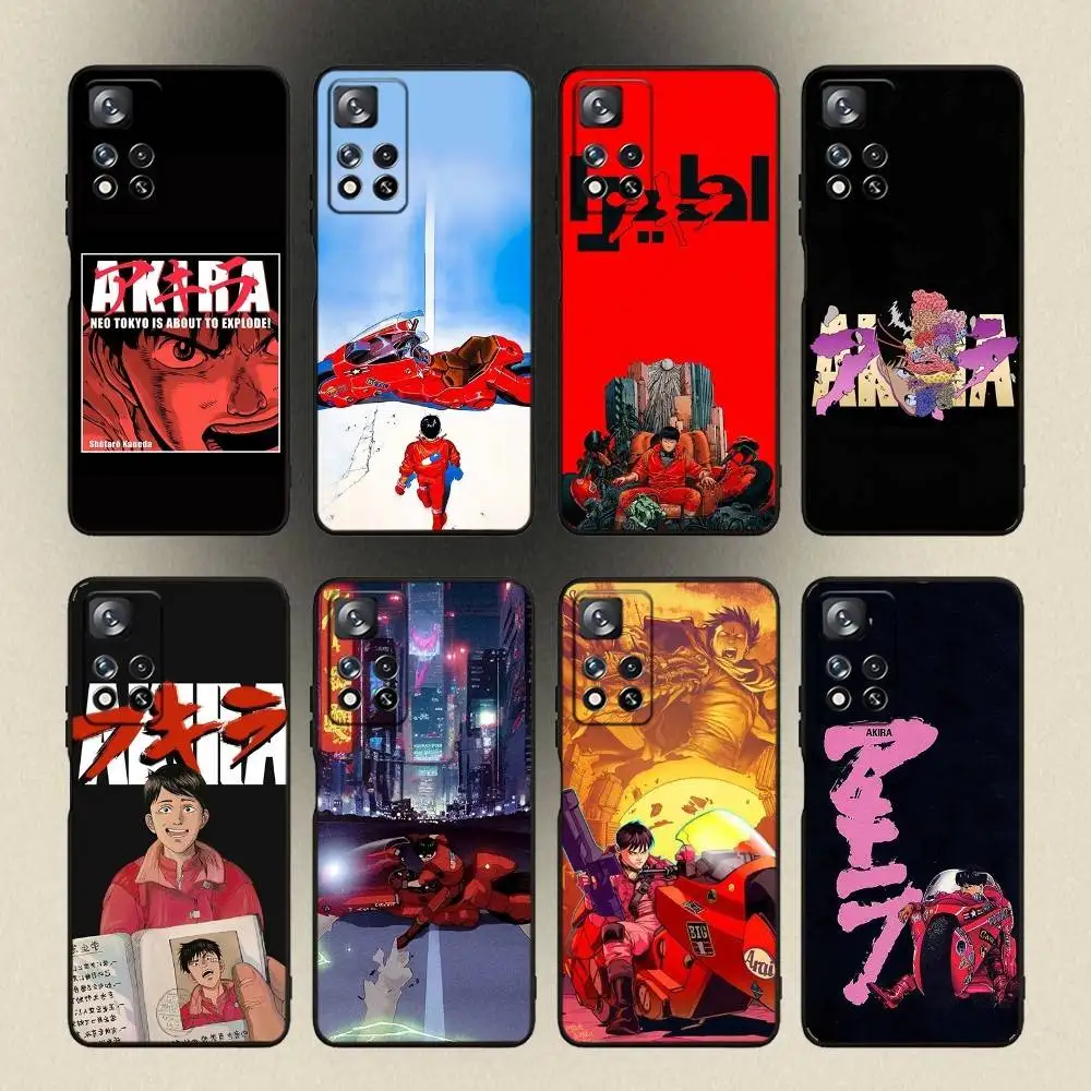 

Anime AKIRA Red Cool Phone Case For Samsung Galaxy A 91,80,73,72,53,52,51,22,5G,Plus,J,Note Soft Black Cover