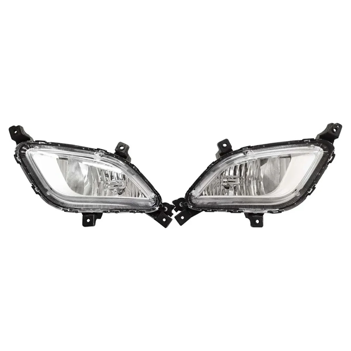 1 Pair Front Bumper Fog Light for KIA Forte 2017 2018 Car Fog Light Running Light Signal Light 92201-A7500 92202-A7500