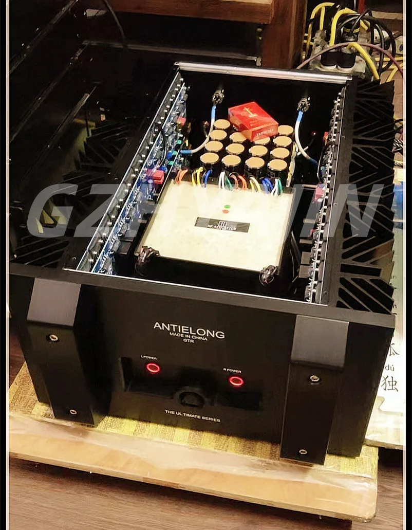 Справочный до GOLDMUND T2500 1600 Вт * 2 XLR/ 800 Вт * 2 RCA GTR MKII полнобалансирующий лихорадка HIFI домашний задний усилитель мощности