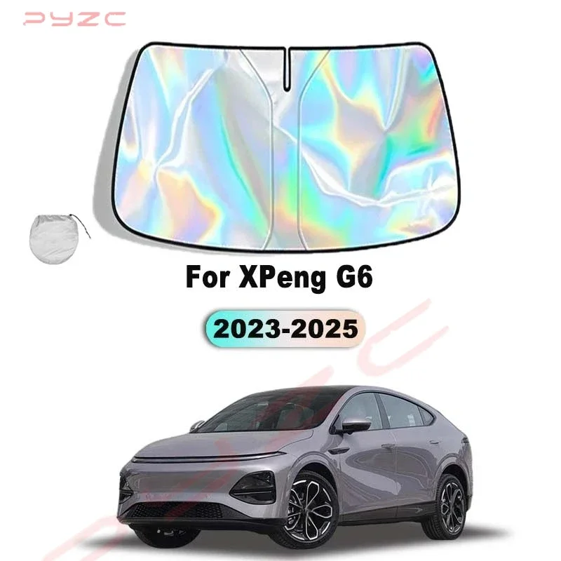 For XPeng G6 2023-2025 Car Windshield Sunshade Cover Front Window Sun Shade Visor Auto Interior UV