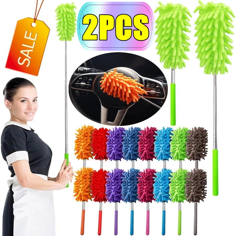 

Mini Microfiber Soft Duster Brush Dust Cleaner Not Lose Hair Static Anti Dusting Brush Home Air-condition Car Furniture Cleaning