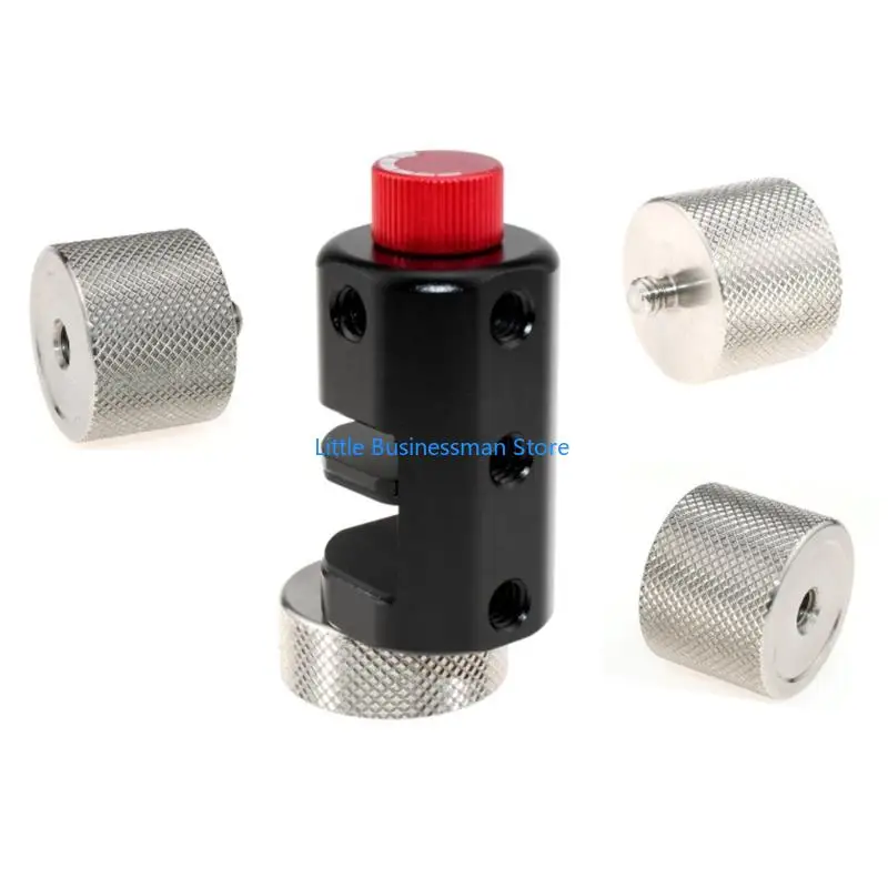 Anschraubbares Kamera-Gegengewicht mit gerändelten Flächenstabilisatoren 25/50/100/200 g M76A – Detail 4