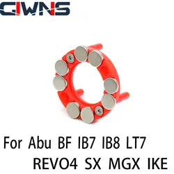 Magnetic Brake Support,Tiny Bait Baitcasting Reel Refit Accessories,for Abu BF IB7 IB8 LT7 REVO4 SX MGX IKE,Long Throw Stabilize