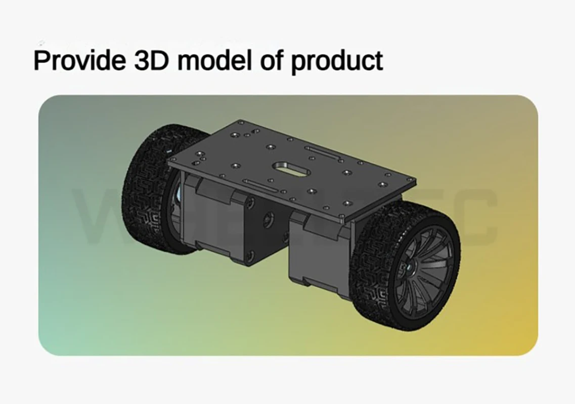 Image 7: Kit DIY de voiture robot auto-équilibrante 2 roues motrices avec moteur pas à pas 42 pour robot conducteur et ajustement des paramètres PID LQR