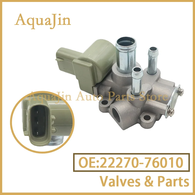

22270-76010 Клапан управления холостым ходом Шаговый двигатель-типа для Toyota Previa Hilux 4Runner Prado 2227076010 Заводская цена Автомобиль OE Новый