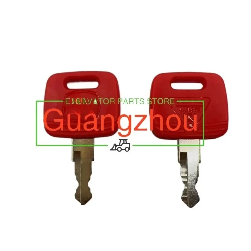 For Tractor 6010 6110 6210 6310 6410 6510 Engine 50PCS RE183935 RE43492 RE71557 RE81404 Ignition Keys Excavator Parts