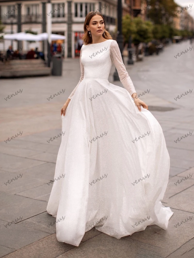 Pretty Wedding Dresses A-Line Elegant Bridal Gowns Voile Tiered Robes For Formal Party Classic Vestidos De Novia Customized 2025