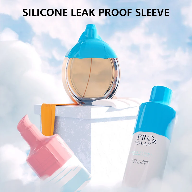 Silicone Travel Water Bottle Protective Cover, Portable Anti-Fall and Anti-Slip Cover, Outdoor Travel Mineral Water Bottle Cover