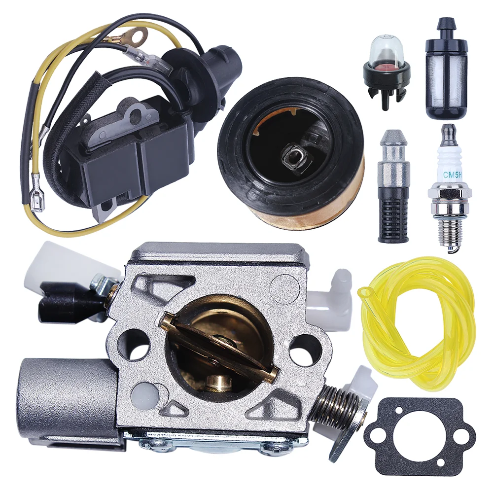 キャブレター点火コイルエア燃料オイルフィルターラインキット-stihl-ms251-チェーンソー-1143-120-0617-用