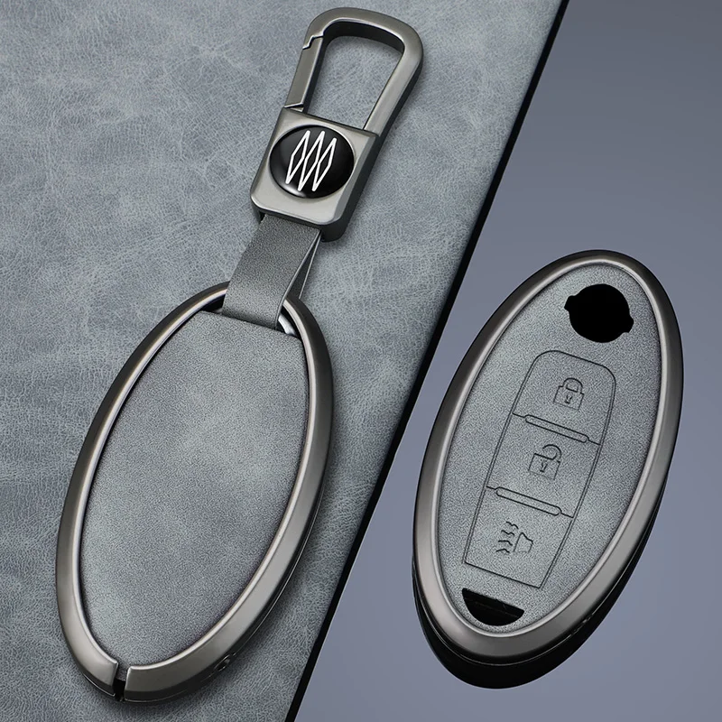 Car Key Bag For Infiniti G25 G35 G37 Q40 Q50 Q60 Q70 Q80 QX50 QX56 QX60 QX70 QX80 EX35 FX35 FX45 M35 M37 Car Key Case Cover Fob view 6