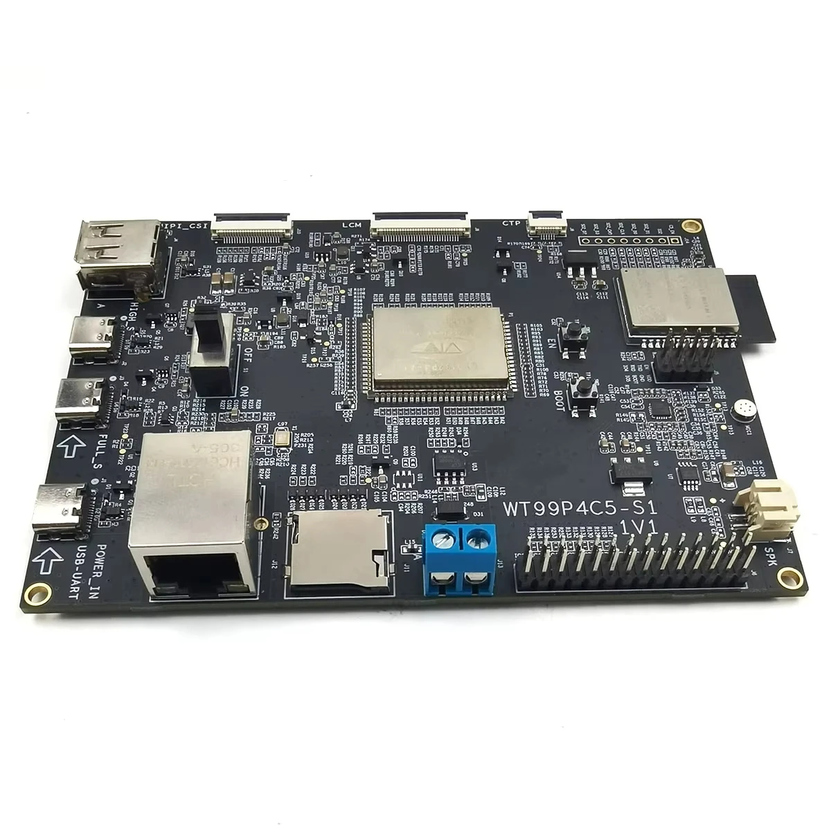 La scheda di sviluppo ESP32-P4 include il modulo ESP32-C5 supporta WiFi 5GHz BT Zigbee WT99P4C5-S1