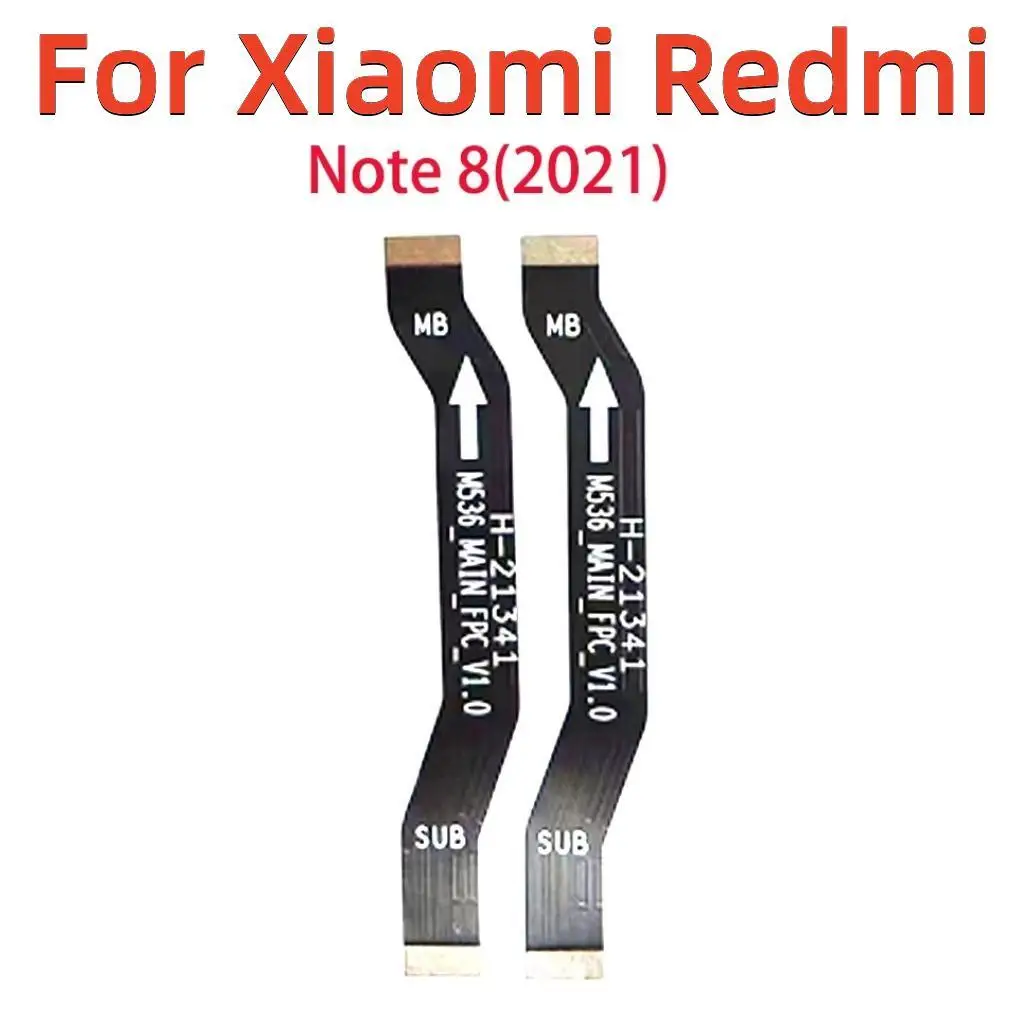 

Pop для Xiaomi Redmi Note 8 2021, основная плата, материнская плата, гибкий кабель для подключения USB-зарядки
