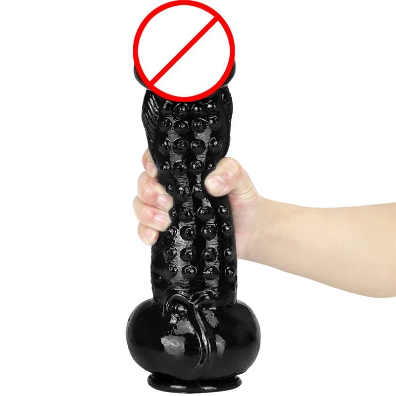 Realistic Penis Big Bald Head Dildo for Female Masturbation Male Prostate Massage Anal Plug Fisting Sex Toys Adult Products