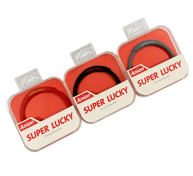 Super Lucky Anion Energy  Benming Year Red Bracelet is Available in a Variety of Colors