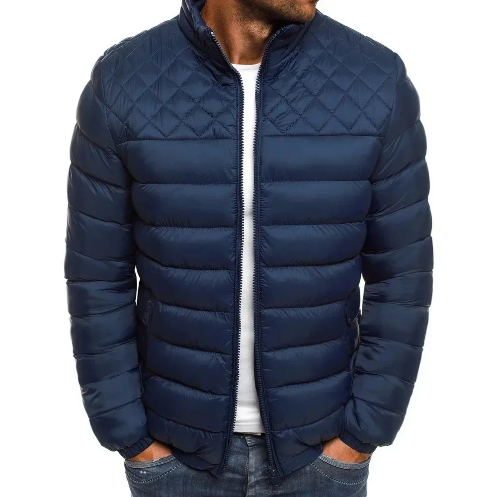 

Men's Winter Casual Men's Outdoor Lightweight Zipper Jackets Ski Thickened Street Clothing Fashion Warm Jackets