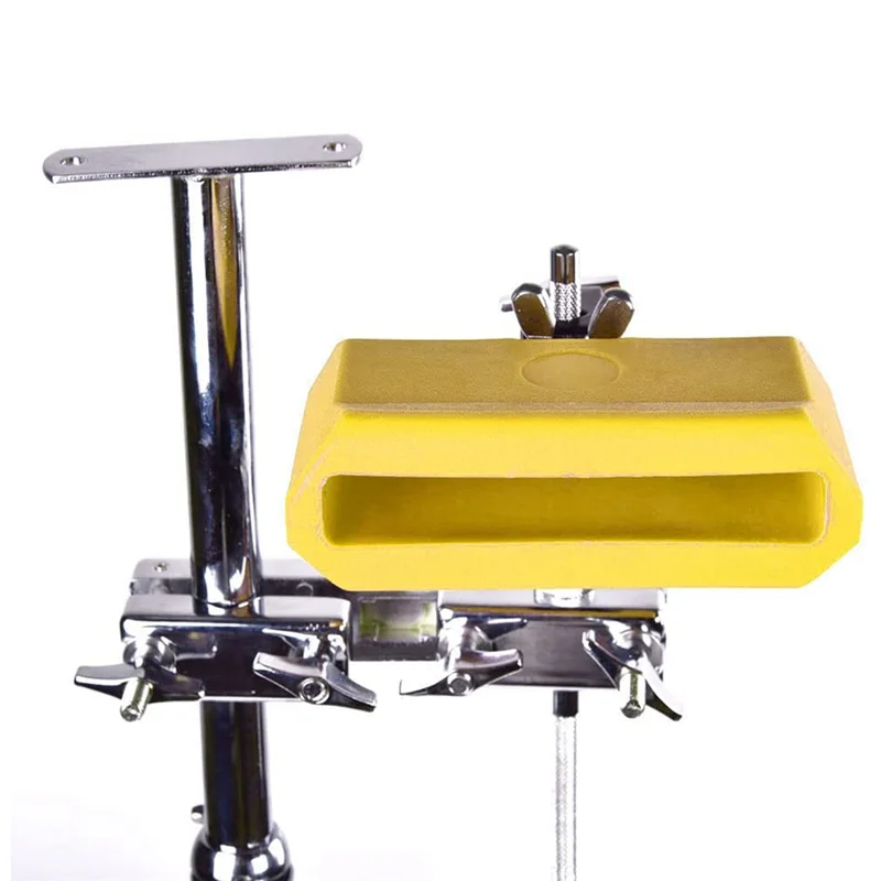 5 Inch Jam Block,Plastic Musical Percussion Block Compatible with Latin Drum Instrument (Blue) Rich