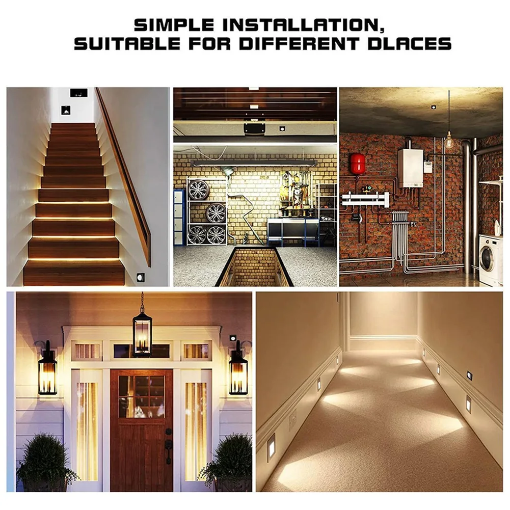 

Точное обнаружение движения, садовый датчик движения, переключатель, 180-градусный диапазон мониторинга, регулируемое расстояние индукции